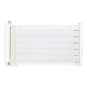 Райзер PcCooler Vertical GPU RISER CABLE PCI-E BK 4.0 185мм PCI-E4.0X16 Біл (RC185 WH 4.0)