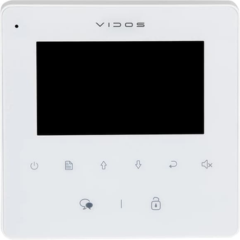 Монітор відеодомофона VIDOS M1022W-2 (5907281206068)
