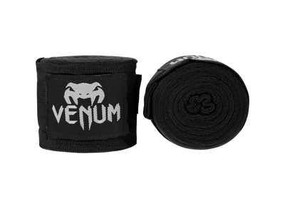 Бинти VENUM Kontact Boxing Handwraps 4 м чорний (3980)