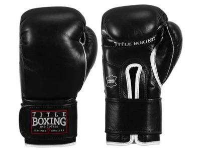 Рукавички снарядні TITLE Old School Leather Bag Gloves 14 бордовий унцій (4900)