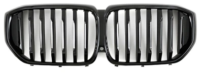 Ноздри 1 Bar (2023-2026, Черный Глянец) для BMW X5 G05 2019–2026 гг