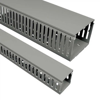 Кабельный канал перфорированный 80х60 RK серый Kopos (RK 80X60_LD)
