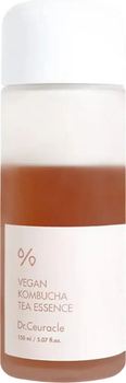 Есенція для обличчя Dr.Ceuracle Vegan Kombucha Tea Essence з комплексом ферментованого чаю 150 мл (8806133614778)