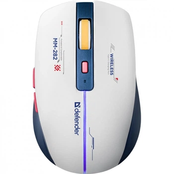 Мышка Defender Dila MM-282 Wireless White/Blue (52282)