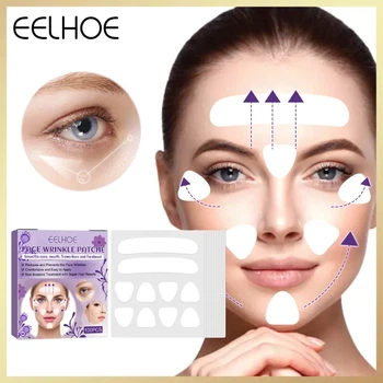 Eelhoe Face Anti-wrinkle Patch 100 шт антивозрастные патчи для лица лоб и глаза