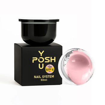 Білдер-гель для нарощування нігтів YouPOSH Refill Builder Gel рефіл 50 мл, 08 Nude Натуральний