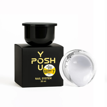 Білдер-гель для нарощування нігтів YouPOSH Refill Builder Gel рефіл 30 мл , 07 Milk Молочний