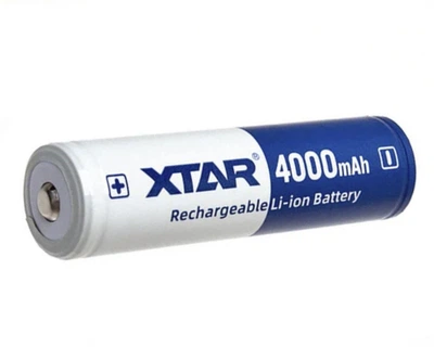 Акумулятор Xtar Li-ion 18650 4000mAh 10A 3,6V із схемою захисту