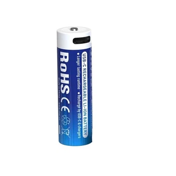 Акумулятор літій-іонний Xtar Li-ion 14500USB HR6 1.5V 3000mAh 2A Type-C