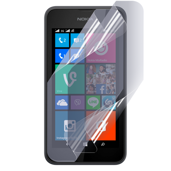Антишпион приватная плёнка гидрогелевая для смартфона Nokia Lumia 530 противоударная прозрачная