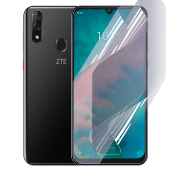 Антишпион приватная плёнка гидрогелевая для смартфона ZTE Blade V10 противоударная прозрачная