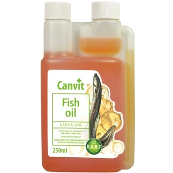 Витаминный комплекс CANVIT Fish Oil 250мл, для котов и собак