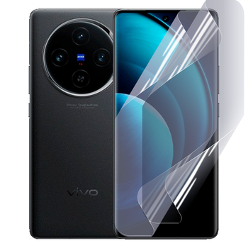 Плёнка гидрогелевая матовая для Vivo X100 Pro протиударная прозрачная