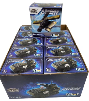 Конструктор "Armored vehicle" мікс 8*8*4,5см *10 шт серія