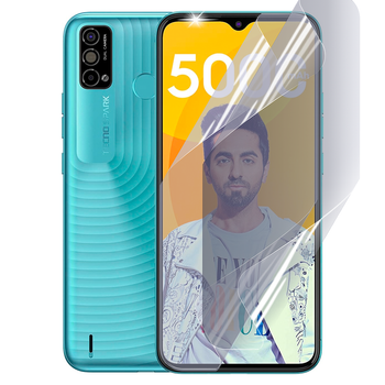 Антишпион приватная плёнка гидрогелевая для смартфона Tecno Spark Go 2021 противоударная прозрачная