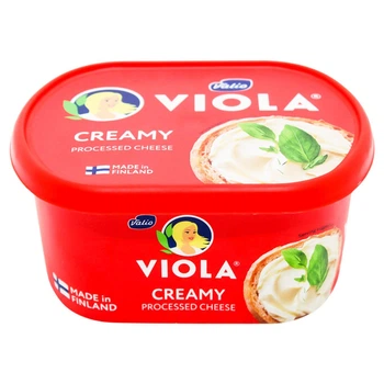 Сир плавлений вершковий без глютену Viola Valio 400 г (16789092)