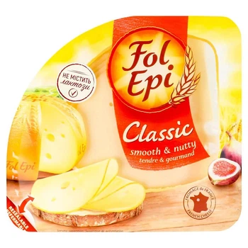 Сир Fol Epi Classic нарізка 150 г (10738207)