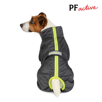 Комбінезон Pet Fashion RAIN для собак породи такса сірий S (4823082426447)