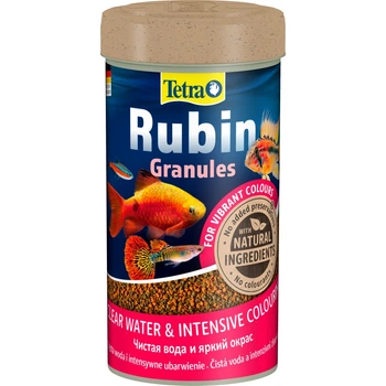 Корм Tetra Rubin Granules для акваріумних рибок для яскравості забарвлення гранули 100 г/ 250 мл (4004218810198)