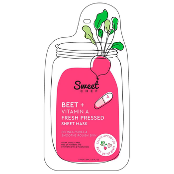 Оновлювальна маска з екстрактом буряка Sweet Chef Beet + Vitamin A Fresh Sheet Mask 23 мл
