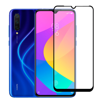 Защитное стекло для телефона Xiaomi Mi 9 Lite противоударное полноэкранное черное