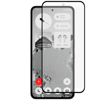 Защитное стекло для телефона Nothing Phone (2) противоударное полноэкранное черное