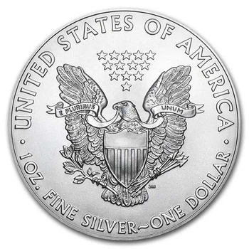 Инвестиционная серебряная монета США Американский орел тип 1 Liberty 2021