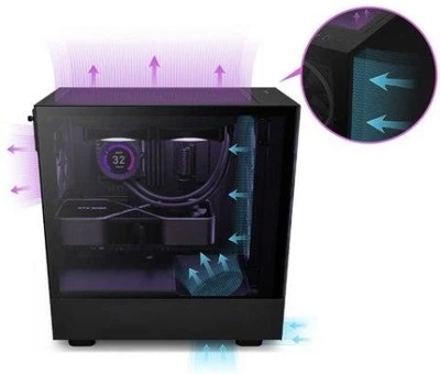 Корпус Nzxt H5 Elite Black (CC-H51EB-01)