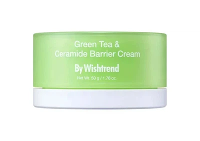 Відновлювальний крем із зеленим чаєм та церамідами BY WISHTREND GREEN Tea & Ceramide Barrier Cream, 50 мл