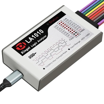 Логический анализатор USB 16-канальный Kingst LA1010, частота до 100 МГц, подключение Type-C