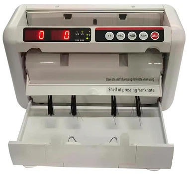 Счетчик банкнот PBC-K1000 Аккумуляторный UV/MG детекция, портативная счетная машинка валют
