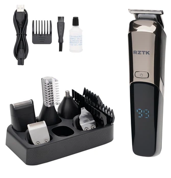Тример універсальний акумуляторний  RZTK Barber Pro 6в1