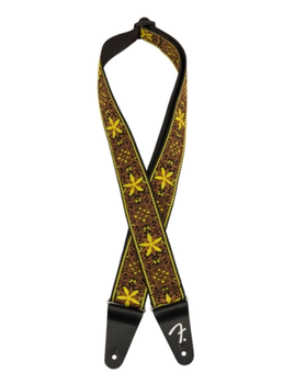 Ремень для гитары FENDER STRAP 2" PASADENA WOVEN YELLOW WALLFLOWER