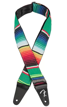 Ремень для гитары FENDER STRAP 2" SERAPE GREEN MULTI