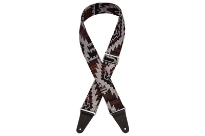 Ремень для гитары FENDER STRAP 2" ZION AZTEC BLACK