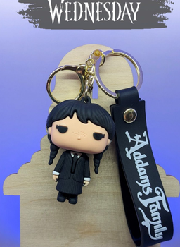 Брелок іграшка Венсдей (Wednesday), фігурка у стилі Funko Pop (SVS)