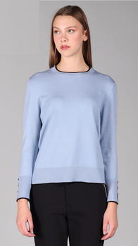 Джемпер Sempre SMP2577BL Блакитний L-XL