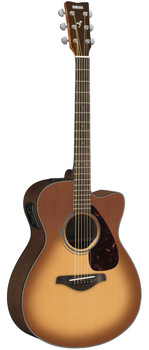 Электроакустическая гитара YAMAHA FSX800C (SAND BURST)
