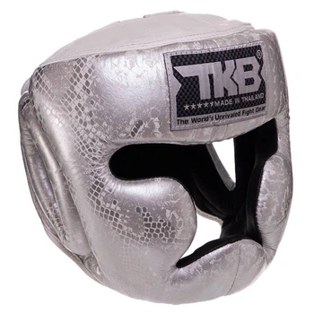Шлем боксерский с полной защитой Super Snake TKHGSS-02 Top King Boxing S Бело-серебряный (37551051)