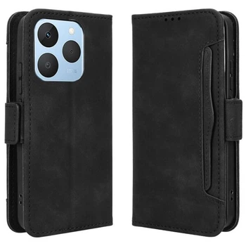 Чохол-книжка з кишеньками Deexe Wallet Stand для Realme 15T - Black