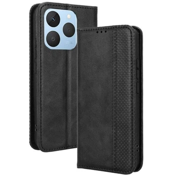 Чохол-книжка Deexe Retro Style для Realme 15T - Black