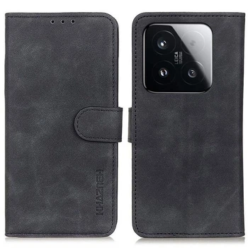 Чохол-книжка з застібкою KHAZNEH Retro Wallet для Xiaomi 15T - Black