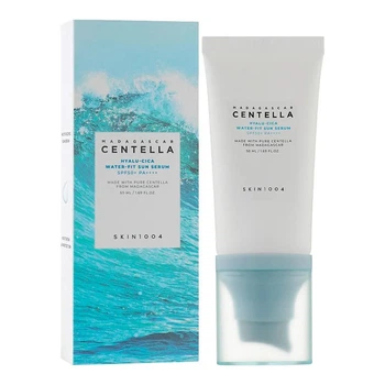 Водостійка сонцезахисна сироватка Skin1004 Madagascar Centella Hyalu-cica Water-fit Sun Serum, 50 мл