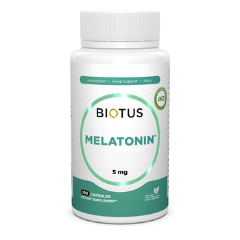 Мелатонін Melatonin Biotus, 5 мг, 100 капсул