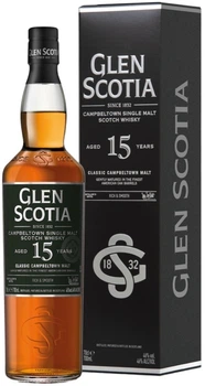 Віскі Glen Scotia 15 YO 0.7 л 46% (5016840171218)