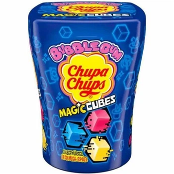 Жувальна гумкa Chupa Chups з фруктовим смаком Magic Cubes Gum 86 г