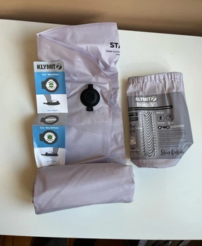 Надувний килимок KLYMIT Static V grey
