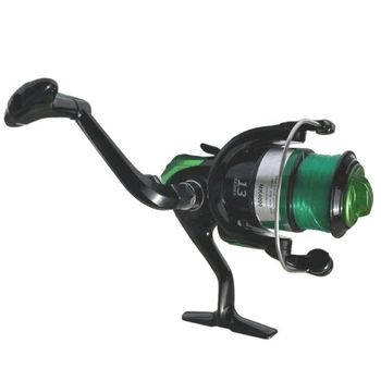 Безынерционная катушка YUMOSHI MK4000 Green для спиннинга 12+1 подшипников рыболовный передний фрикцион (MK4000)