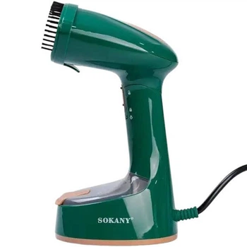 Отпариватель ручной Sokany SK-3065, 1300 Вт, 120 мл, Зеленый
