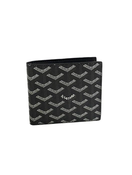 Гаманець Goyard гоярд чорного кольору
